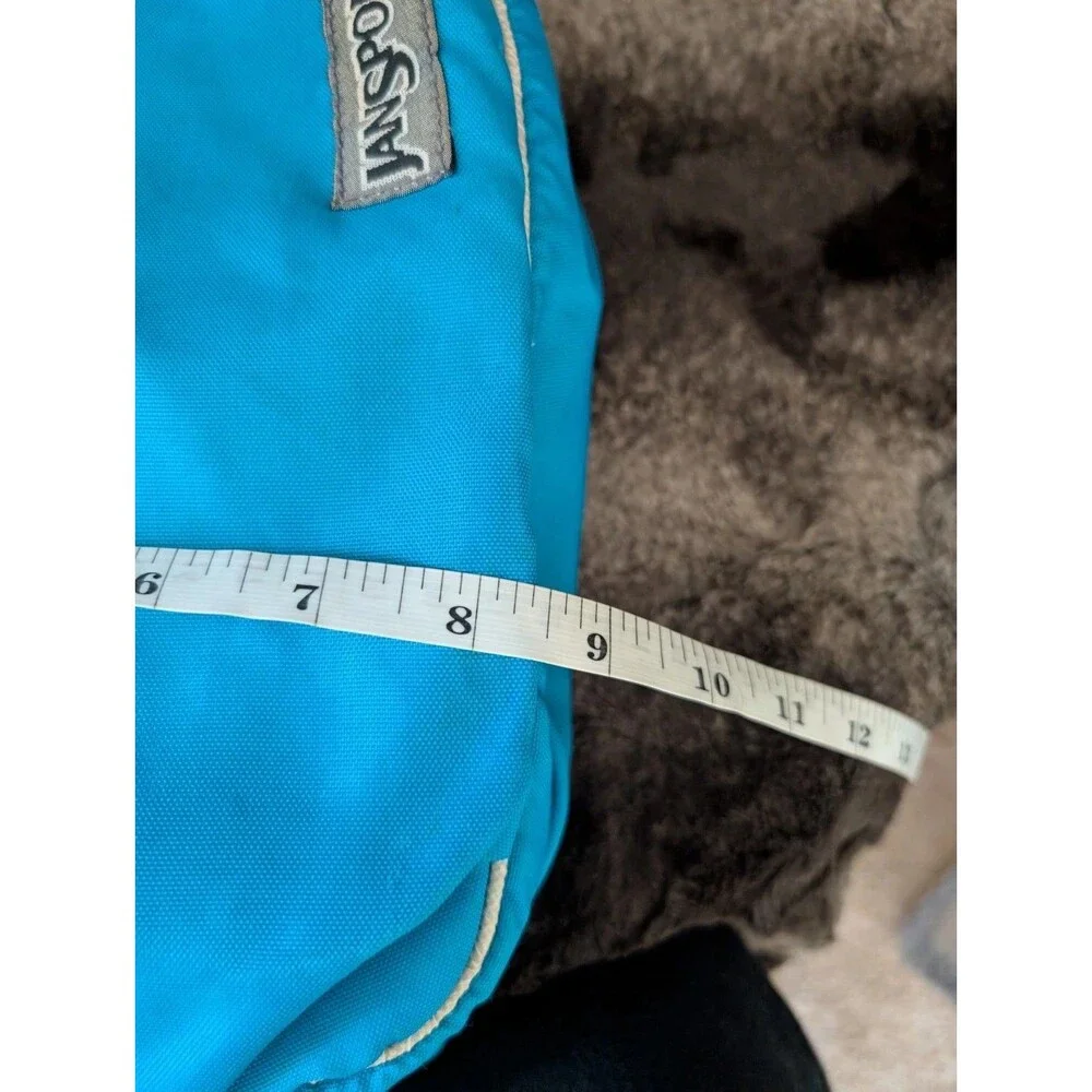 Vintage 90s JanSport Retro Travel Day Fanny Pack Waist Belt Bag Mid / Large Size